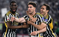 Vlahovic tỏa sáng giúp Juventus vô địch Coppa Italia