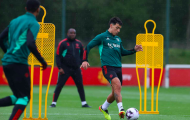 Buổi tập của Man Utd trước trận cuối cùng ở Premier League mùa này