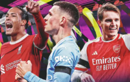 ĐHTB Premier League mùa này: 'Quái vật' Haaland; 4 sao Arsenal góp mặt