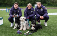 Bộ ba sao ĐT Anh đón nhận thử thách chỉ huy chó