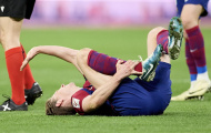 Đau đớn Frenkie de Jong