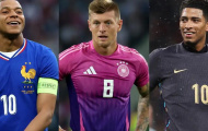 5 ngôi sao hàng đầu của những ứng cử viên vô địch EURO 2024