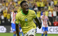 Vinicius lập cú đúp, Brazil thắng đậm Paraguay