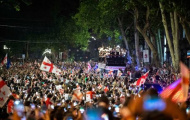 Biển người chào đón Georgia sau kỳ EURO 2024 lịch sử
