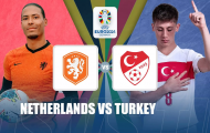 Nhận định Hà Lan vs Thổ Nhĩ Kỳ (02h00, 07/07): Tỷ số cách biệt; Cái tên cuối vào bán kết