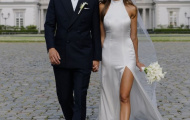 Havertz bảnh trai trong ngày kết hôn với bạn gái
