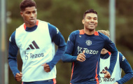 Bất ngờ Casemiro; Antony gây chú ý trên sân tập Man Utd