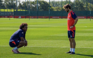 Hình ảnh xót xa của Joshua Zirkzee khi có buổi tập đầu tiên ở Man Utd