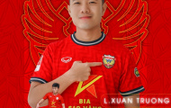 Rõ số áo của Xuân Trường khi ở lại Hà Tĩnh