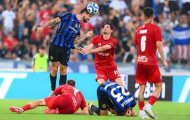 Inter Milan vất vả bị đội bóng hạng hai cầm hòa
