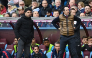 Emery đang 'out trình' so với Arteta