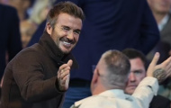 Beckham lịch lãm theo dõi trận derby Holywood