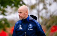 Ten Hag làm điều có thể khiến Hojlund xấu hổ trên sân tập