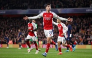 10 thống kê Arsenal 2-0 PSG: Điên rồ Saka; 'Lời nguyền Man Utd'