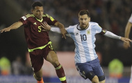 Venezuela 1-1 Argentina: Messi lặng im trong ngày chia điểm