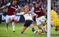 10 thống kê West Ham 2-1 Man Utd: Ấn tượng tân binh; Wan-Bissaka chói sáng