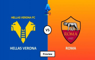 Verona vs Roma (00h00, 4/11): Cuộc đối đầu của hai kẻ khát điểm