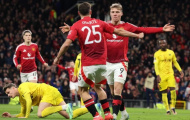 Hojlund lập cú đúp cứu rỗi Man United