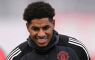 Marcus Rashford phản ứng khi một lần nữa bị Amorim bỏ rơi