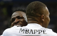Bị treo giò, Vinicius phản ứng khi Mbappe lập hat-trick