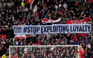 CĐV MU kêu gọi đóng băng giá vé tại Old Trafford