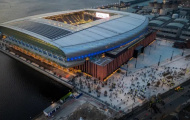 Sân vận động mới của Everton mở cửa lần đầu tiên, khung cảnh tráng lệ nhìn từ trên cao