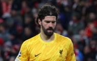 Alisson lên tiếng sau thất bại của Liverpool tại Champions League