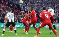Con số ám ảnh Liverpool ở hiệp một trận Newcastle