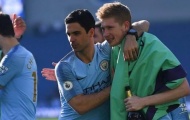 Arteta ngả mũ với De Bruyne