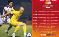 Nghẹt thở vòng 17 V-League: Nóng ở 2 đầu BXH
