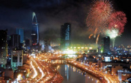 TP.HCM bắn pháo hoa ở 30 điểm mừng đại lễ 30/4