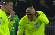 Trận đấu Ligue 1 bị gián đoạn sau khi trọng tài biên bị hành hung
