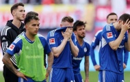 Schalke 04 có nguy cơ rơi xuống hạng 3