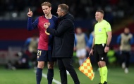 Hansi Flick công khai cảnh báo Frenkie de Jong sau sai lầm 'chết người'