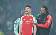 Arsenal thất bại, người hâm mộ chỉ trích phát biểu của Declan Rice