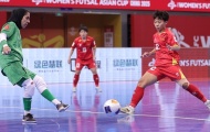 Futsal nữ Việt Nam hiên ngang vào tứ kết cùng ngôi đầu bảng