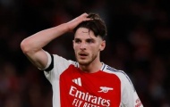 Arteta cung cấp thông tin đáng lo ngại về chấn thương của Declan Rice
