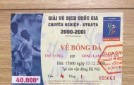Góc kí ức: Vé xem Thể Công gặp SLNA năm 2000 cực đắt, sức hút vẫn mãnh liệt