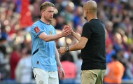 Pep Guardiola nói De Bruyne chuyền bóng giỏi chỉ sau một người