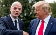 Mối quan hệ thân thiết lạ thường giữa ông Donald Trump và Gianni Infantino