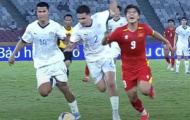 Trọng tài rút thẻ đỏ nhầm phút cuối trận U23 Việt Nam gặp U23 Philippines