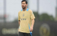 Messi hội quân trở lại cùng tuyển Argentina