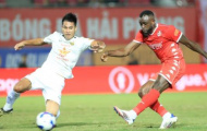 Cú đúp của Tagueu giúp Hải Phòng ngược dòng hạ gục Hà Tĩnh