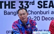HLV Thawatchai: 'Thái Lan đặt mục tiêu vô địch SEA Games 33'