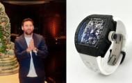 Messi được tặng đồng hồ 29 tỷ đồng trong chuyến đi Ấn Độ