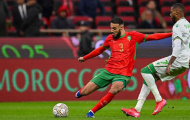 Mazraoui tỏa sáng thay Hakimi tại AFCON, giúp Morocco vượt qua Comoros