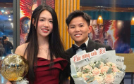 Trần Thị Duyên gửi lời chúc mừng tới Quả bóng vàng Nguyễn Thị Bích Thùy