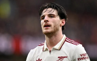 Arteta cập nhật tình hình chấn thương của Declan Rice