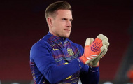 Ter Stegen phớt lờ Girona để bám trụ lại Barcelona