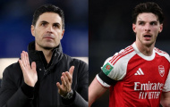 Arteta lên tiếng vụ Declan Rice nổi đóa với trợ lý HLV Arsenal